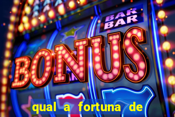 qual a fortuna de tony ramos